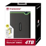 Transcend 4TB EXT HDD TYPE C BLACK 25M3C - Image 4