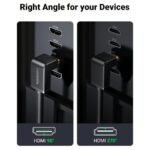 UGREEN 10173 HDMI 4K 90-Degree Cable – Male-to-Male, 2m (Black) - Image 5