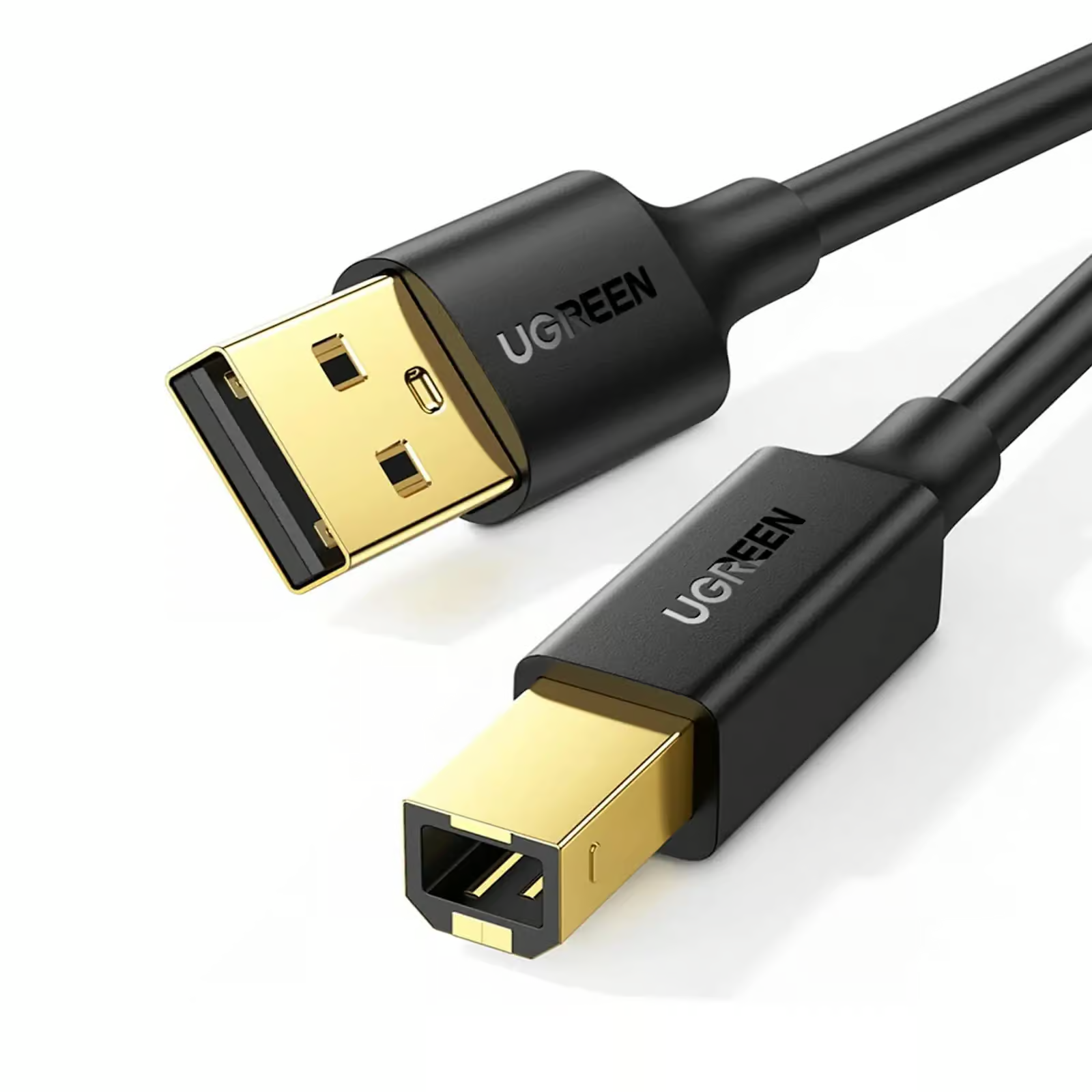 UGREEN 10351 USB A 2.0 TO USB B PRINTER CABLE 3M UGREEN 10351 USB 2.0-A to USB-B Printer Cable – Male-to-Male, 3m - Image 1