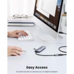 UGREEN 10387 USB-C Gen2 5A Extension Cable – Male-to-Female, 1m (Black) - Image 7