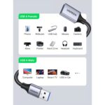 UGREEN 10497 USB 3.0-A Extension Cable – Male-to-Female, 2m - Image 9