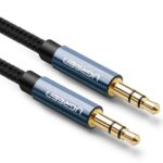 UGREEN 10686 3.5mm Audio Cable, Gold-Plated, Braided – Male-to-Male, 1.5m (Blue) - Image 6