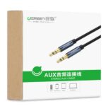 UGREEN 10686 3.5mm Audio Cable, Gold-Plated, Braided – Male-to-Male, 1.5m (Blue) - Image 12