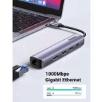 UGREEN 10919 USB-C Docking Station – HDMI 4K@60Hz, 2× USB 3.0, Gigabit LAN, PD - Image 7