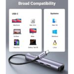 UGREEN 10919 USB-C Docking Station – HDMI 4K@60Hz, 2× USB 3.0, Gigabit LAN, PD - Image 8