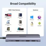 UGREEN 15214 USB-C Docking Station – HDMI 4K@30Hz, 2× USB 3.0, USB-C, SD/TF, PD - Image 8