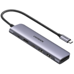 UGREEN 15214 USB-C Docking Station – HDMI 4K@30Hz, 2× USB 3.0, USB-C, SD/TF, PD