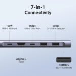 UGREEN 15214 USB-C Docking Station – HDMI 4K@30Hz, 2× USB 3.0, USB-C, SD/TF, PD - Image 3