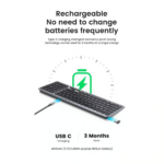 UGREEN 15258 Ultra-Slim Wireless Keyboard - Image 7