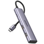 UGREEN 15395 USB-C Hub – 2× USB-A + 2× USB-C, 5Gbps