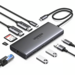 UGREEN 15534 USB-C Docking Station – 2× HDMI 8K@30Hz, 3× USB-A, USB-C, Gigabit LAN, SD/TF, PD