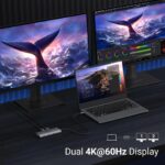 UGREEN 15534 USB-C Docking Station – 2× HDMI 8K@30Hz, 3× USB-A, USB-C, Gigabit LAN, SD/TF, PD - Image 9