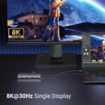 UGREEN 15534 USB-C Docking Station – 2× HDMI 8K@30Hz, 3× USB-A, USB-C, Gigabit LAN, SD/TF, PD - Image 7