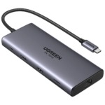 UGREEN 15534 USB-C Docking Station – 2× HDMI 8K@30Hz, 3× USB-A, USB-C, Gigabit LAN, SD/TF, PD - Image 3