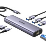 UGREEN 15598 USB-C Docking Station – HDMI 4K@30Hz, 3× USB 3.0, Gigabit LAN, PD
