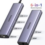 UGREEN 15598 USB-C Docking Station – HDMI 4K@30Hz, 3× USB 3.0, Gigabit LAN, PD - Image 2