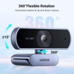 UGREEN 15728 Full HD USB Webcam - Image 2