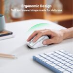 UGREEN 15805 Ergonomic Wireless Mouse – Bluetooth 5.0 (White, AA Battery Not Included) - Image 6