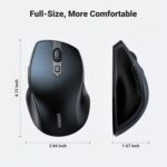 UGREEN 15807 Ergonomic Wireless Mouse – Bluetooth 5.0 (White, AA Battery Not Included) - Image 7