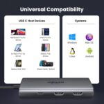 UGREEN 15852 USB-C Docking Station – 2× HDMI 8K@30Hz, 2× USB-A, USB-C, PD - Image 9