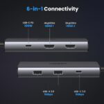 UGREEN 15852 USB-C Docking Station – 2× HDMI 8K@30Hz, 2× USB-A, USB-C, PD - Image 2
