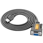 UGREEN 20201 USB 2.0-A to DB9 RS-232 Serial Adapter Cable – Male-to-Female, 1.5m - Image 3