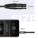 UGREEN 20244 3.5mm Three-Pole to XLR Audio Cable – Male-to-Female, 2m - Image 5