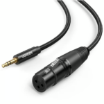 UGREEN 20244 3.5mm Three-Pole to XLR Audio Cable – Male-to-Female, 2m