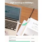 UGREEN 20255 USB 3.0 A To Gigabit Ethernet Adapter White ABS 10cm - Image 5