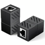 UGREEN 20390 RJ45 Ethernet Cable Extender Adapter Black 1PCS