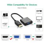 UGREEN 20415 DP Male To VGA Female Converter 1080P @ 60Hz - Image 4