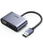 UGREEN 20518 USB 3.0 to HDMI+VGA converter Supported Dual-screen display (same screen)