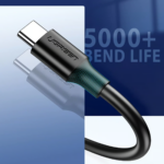 UGREEN 20882 USB 3.0-A to USB-C Cable, Nickel-Plated – Male-to-Male, 1m (Black) - Image 2