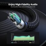 UGREEN 20899 3.5mm Audio Splitter Cable, Aluminum Case – Female-to-2-Male (Black) - Image 9