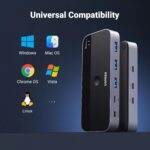 UGREEN 25098 USB 3.0 Sharing Switch 2 In 4 Out Input: 2XUSB-C；Output 3XUSB-A, 1XUSB-C - Image 7