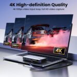UGREEN 25173 HDMI Video Capture Device All in/output: 4Kx2K@60Hz - Image 4
