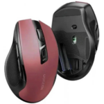 UGREEN 25752 Ergonomic Wireless Mouse – 2.4GHz & Bluetooth (Red, AA Battery Not Included) - Image 3
