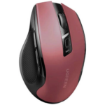 UGREEN 25752 Ergonomic Wireless Mouse – 2.4GHz & Bluetooth (Red, AA Battery Not Included) - Image 2