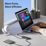 UGREEN 25946 USB 3.0 4-Port Hub – 0.6m Cable (Black) - Image 4