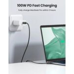UGREEN 30389 Thunderbolt 4 USB-C Cable – Male-to-Male, 0.8m - Image 2