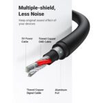 UGREEN 30724 USB-A To 3.5mm External Stereo Sound Adaptor Black 15CM - Image 4