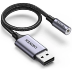 UGREEN 30757 USB-A To 3.5mm External Stereo Sound Adapter