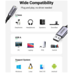 UGREEN 30757 USB-A To 3.5mm External Stereo Sound Adapter - Image 9