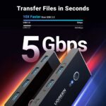 UGREEN 30768 USB 3.0 2x4 Sharing Switch Selector Black - Image 7
