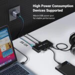 UGREEN 30768 USB 3.0 2x4 Sharing Switch Selector Black - Image 5