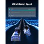 UGREEN 30795 Cat 8 Class F/FTP Round Ethernet Cable, Braided – 10m - Image 5