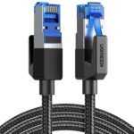 UGREEN 30795 Cat 8 Class F/FTP Round Ethernet Cable, Braided – 10m
