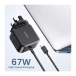 UGREEN 35063 USB-C 67W PD GaN Tech Power Adapter UK Plug - Image 2
