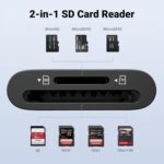 UGREEN 35622 USB-C 3.1 Card Reader For TF/SD Black - Image 2