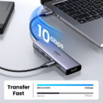 UGREEN 35999 USB-C Docking Station – HDMI 4K@60Hz, 2× USB-A, 2× USB-C, 10Gbps, PD - Image 4
